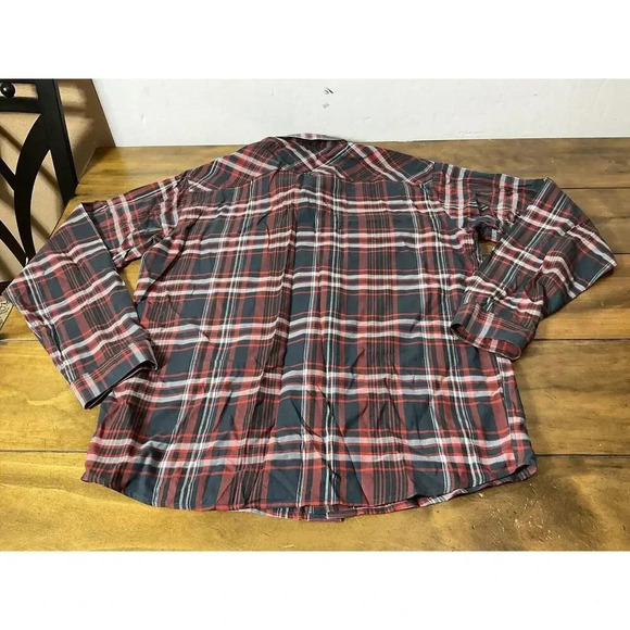 Patagonia Organic Cotton Button Up Long Sleeve Flannel Shirt Mens Size Medium - Picture 9 of 9